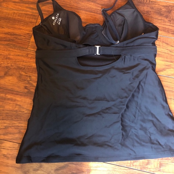 Athleta Smocked Tankini Top - Picture 2 of 3